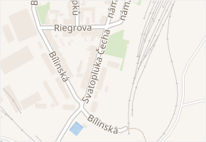 Svatopluka Čecha v obci Duchcov - mapa ulice