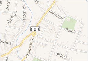 Karolíny Světlé v obci Dvůr Králové nad Labem - mapa ulice