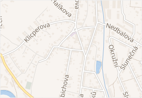 Puchmajerova v obci Dvůr Králové nad Labem - mapa ulice