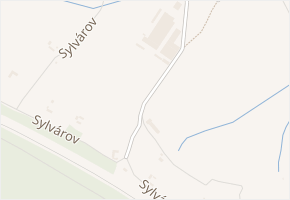 Sylvárov v obci Dvůr Králové nad Labem - mapa ulice