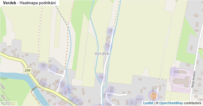 Verdek - mapa podnikání