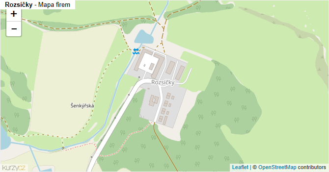 Rozsíčky - mapa firem