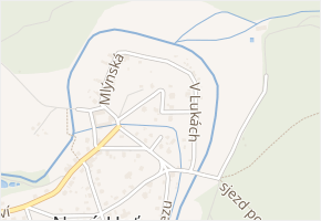 K Mostu v obci Dýšina - mapa ulice