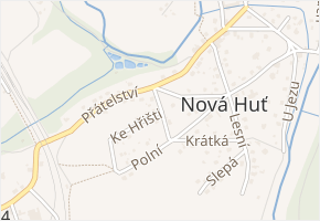 Šeříková v obci Dýšina - mapa ulice