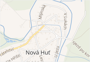 Spojovací v obci Dýšina - mapa ulice