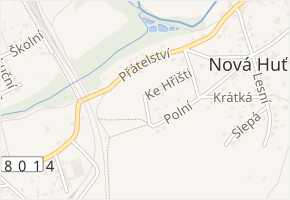 Sportovní v obci Dýšina - mapa ulice
