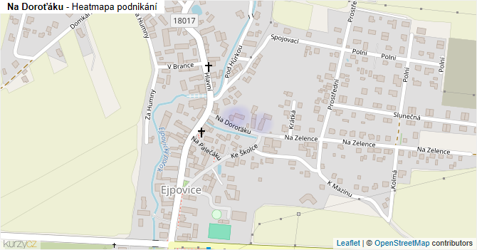 Na Doroťáku - mapa podnikání