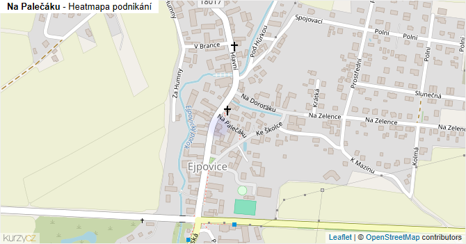 Na Palečáku - mapa podnikání