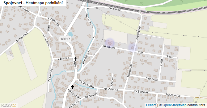 Spojovací - mapa podnikání