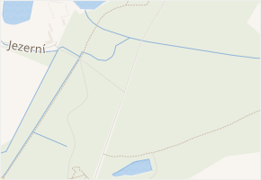 Jezerní v obci Františkovy Lázně - mapa ulice
