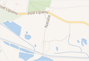 Natalie v obci Františkovy Lázně - mapa ulice