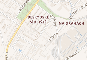 Ferdiše Duši v obci Frenštát pod Radhoštěm - mapa ulice