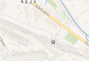 Nádražní v obci Frenštát pod Radhoštěm - mapa ulice