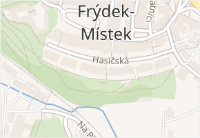 Hasičská v obci Frýdek-Místek - mapa ulice