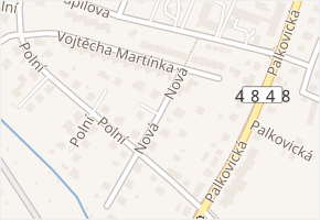 Nová v obci Frýdek-Místek - mapa ulice