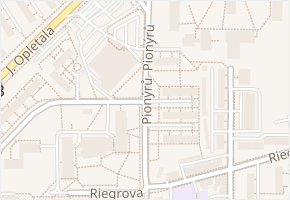 Pionýrů v obci Frýdek-Místek - mapa ulice
