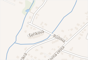 Růžová v obci Frýdek-Místek - mapa ulice
