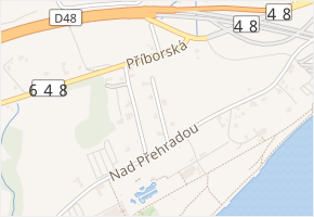 Rybářská v obci Frýdek-Místek - mapa ulice