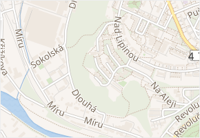 Topolová v obci Frýdek-Místek - mapa ulice
