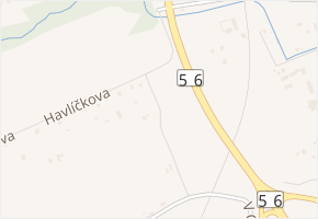 Nová Dědina v obci Frýdlant nad Ostravicí - mapa ulice