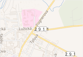 K Bažantnici v obci Frýdlant - mapa ulice