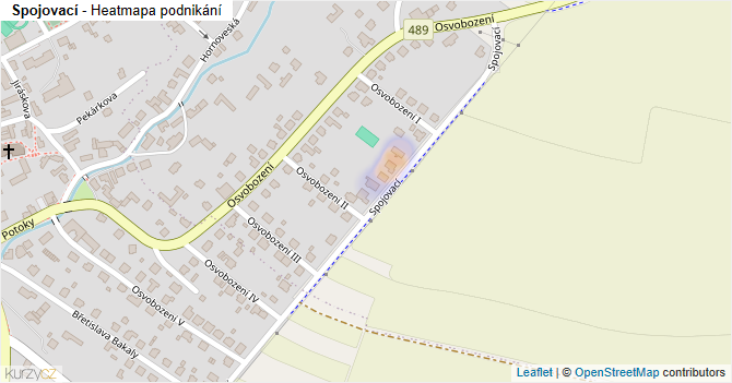Spojovací - mapa podnikání
