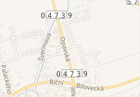 Č. Kramoliše v obci Fulnek - mapa ulice