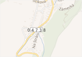 Lužní v obci Fulnek - mapa ulice