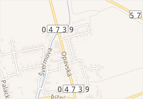 Vojt. Martínka v obci Fulnek - mapa ulice