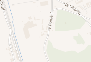 V Podlesí v obci Grygov - mapa ulice