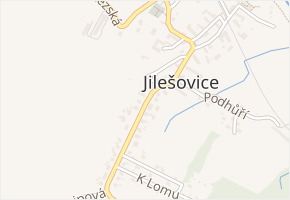 Slezská v obci Háj ve Slezsku - mapa ulice