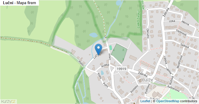 Luční - mapa firem