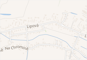 Na Stavech v obci Hať - mapa ulice