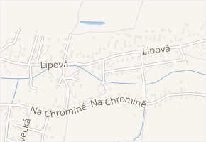Na Stráni v obci Hať - mapa ulice