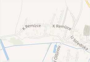 V Kotlině v obci Hať - mapa ulice