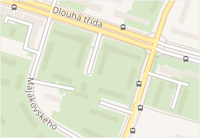 A. S. Puškina v obci Havířov - mapa ulice