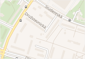Družstevnická v obci Havířov - mapa ulice