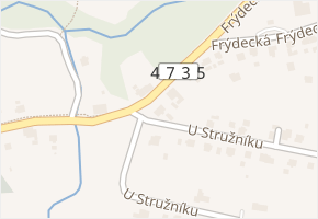Frýdecká v obci Havířov - mapa ulice