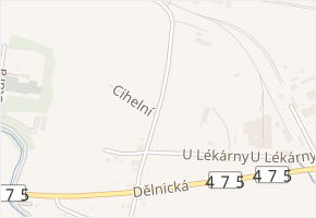 Hořanská v obci Havířov - mapa ulice