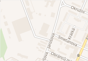 Jarošova v obci Havířov - mapa ulice