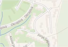 Jurije Gagarina v obci Havířov - mapa ulice