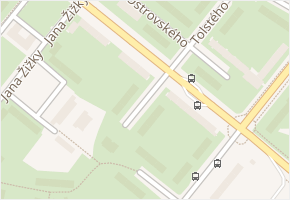Kapitána Nálepky v obci Havířov - mapa ulice