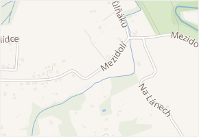 Mezidolí v obci Havířov - mapa ulice