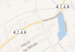 Na Jitřence v obci Havířov - mapa ulice