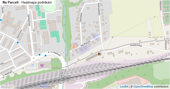 Na Parceli - mapa podnikání