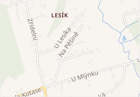 Na Pěšině v obci Havířov - mapa ulice