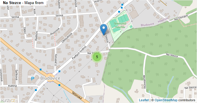 Na Stezce - mapa firem