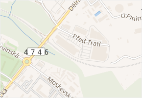 Před Tratí v obci Havířov - mapa ulice