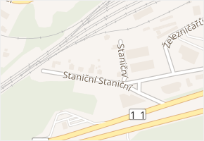 Staniční v obci Havířov - mapa ulice