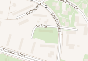 Točitá v obci Havířov - mapa ulice
